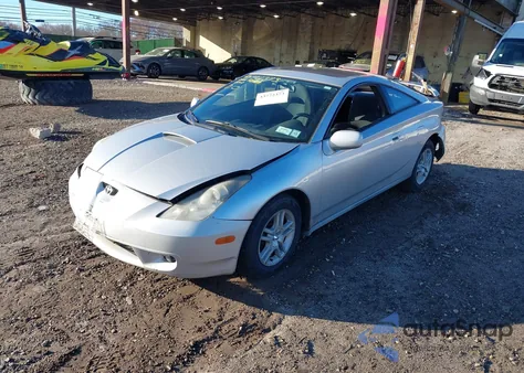 2001 Toyota Celica Gt z USA, uszkodzony, nr VIN JTDDR32T510081837